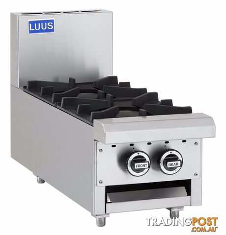 Cooktops - Luus BCH-2B - 2 burner cooktop - Catering Equipment - Restaurant Equipment