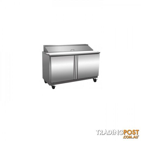 Refrigeration - Exquisite ICC400H - 2-door preparation counter/pizza bar - Catering Equipment