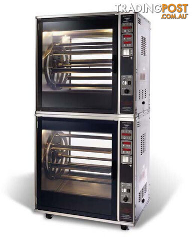 Rotisseries - Henny Penny SCR-12 - 48 bird digital electric rotisserie - Catering Equipment