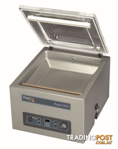 Vacuum packers - PureVac Regal0835 - 370mm x  350mm x  150mm chamber - Catering Equipment