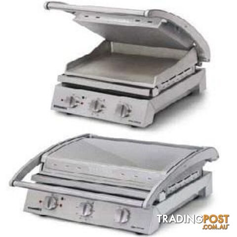 Contact grills - Roband GSA815S - 8 slice, smooth plates, 15amp - Catering...