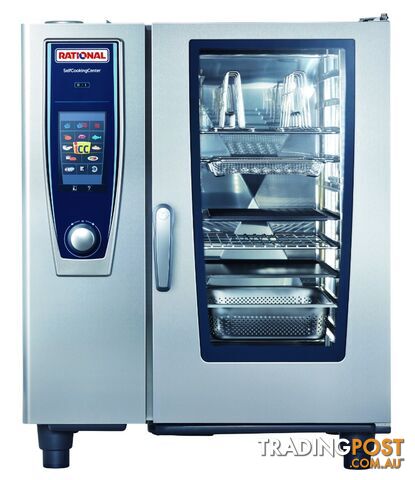 Combi ovens - Rational SCCWE101G - 10 Tray-Gas Combi Oven - Catering Equipment - Restaurant Equipment