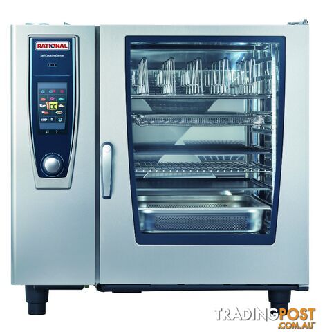 Combi ovens - Rational SCCWE102 - 10 x 2/1 GN Tray-Electric Combi Oven - Catering Equipment - Restaurant Equipment