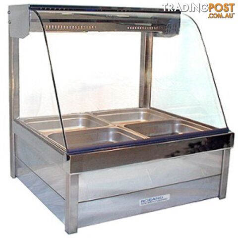 Bain maries - Roband C22/RD - 2 module curved glass hot food bar - Catering Equipment - Restaurant