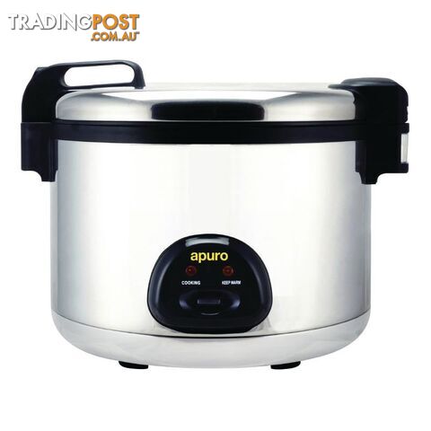Rice cookers - Apuro CK698-A - 9L Large Rice Cooker - Catering Equipment -...