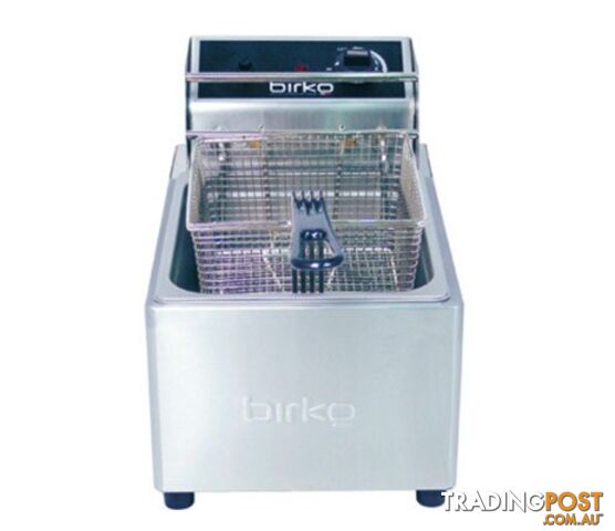 Fryers - Birko 1001001 - Countertop 5L 10A single pan electric fryer - Catering...
