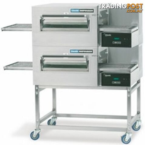 Pizza ovens - Lincoln Impinger 1154-2 - Double deck gas conveyor - Catering...