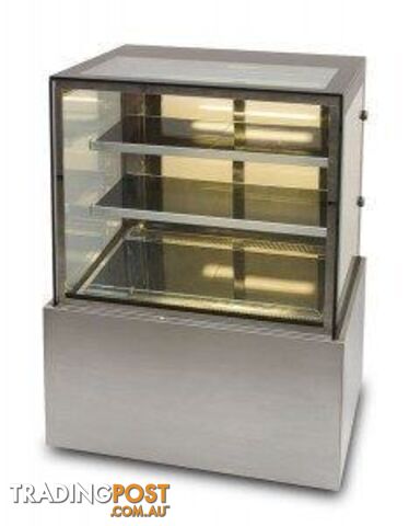 Refrigeration - Cake displays - Anvil DSV0740 - 1200mm, 3 tier, square glass -...