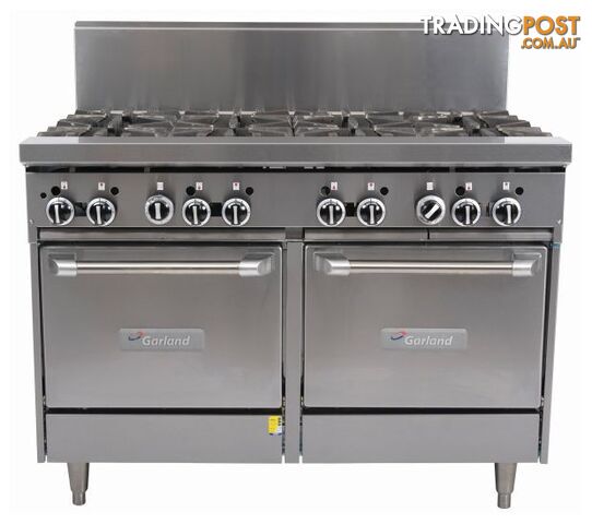 Oven ranges - Garland GF48-2G3LL -2 burners, 900mm griddle gas double oven range...