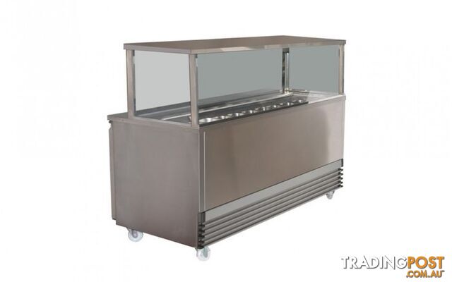 Refrigeration - Koldtech KT.SQSM.2286 - 12 1/3 GN pans sandwich preparation bench - Catering