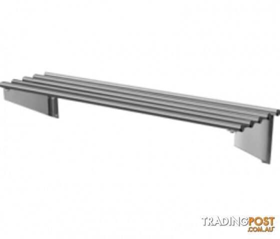 Stainless steel - Brayco PIPE1200 - Stainless Steel Pipe Shelf (1200mmLx300mmW) - Catering Equipment