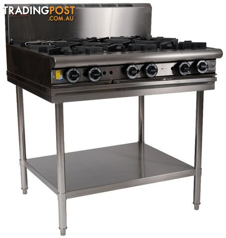 Cooktops - Trueheat T90-2-60GR - 2 gas burners, 600mm griddle oven range -...