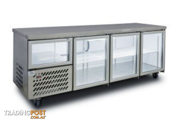 Refrigeration - Undercounters - Anvil UBG2400 - 2400mm glass door underbar...