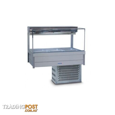 Refrigeration - Roband SRX23RD - 3 module square glass cold foodbar - Catering...