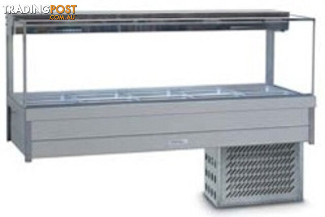Refrigeration - Roband SRX25RD - 5 module square glass cold foodbar - Catering...