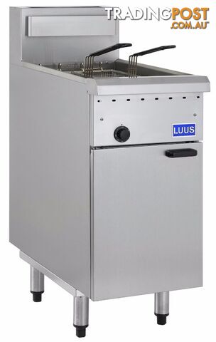 Fryers - LUUS FG-40 - Twin-basket gas fryer, 22L - Catering Equipment - Restaurant Equipment