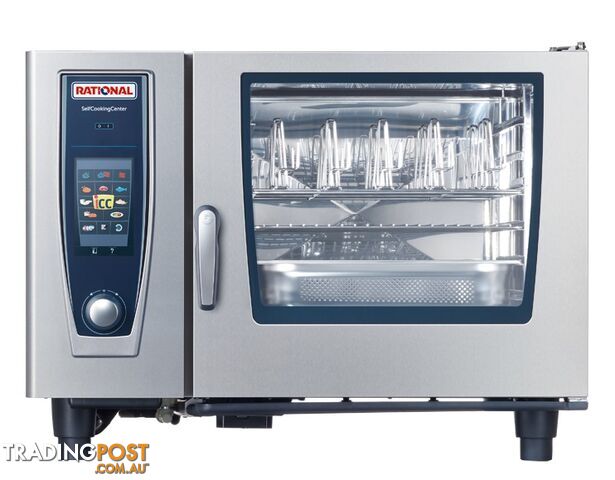 Combi ovens - Rational SCCWE62G - 6 x 2/1 GN Tray-Electric Combi Oven - Catering Equipment