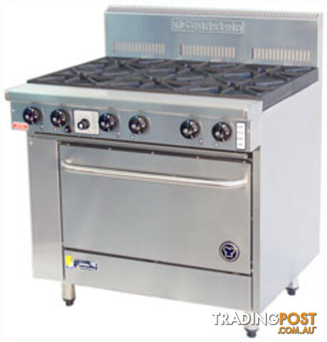 Oven ranges - Goldstein PF-6-28EFF - 6 gas burners fan-forced electric oven...