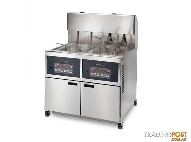 Fryers - Henny Penny OFE342-1000 - Large capacity double pan electric fryer - Catering Equipment