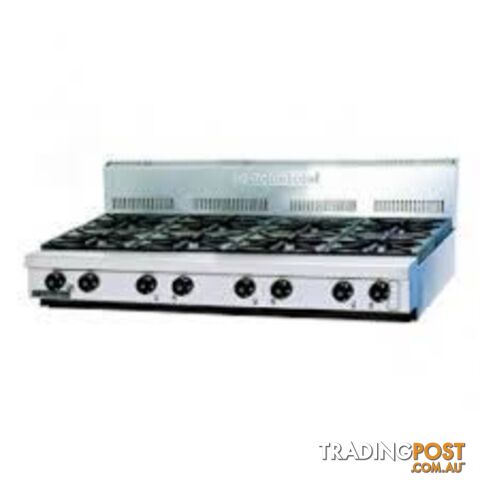 Cooktops - Goldstein PFB-48 - 8 gas burners cooktop - Catering Equipment -...