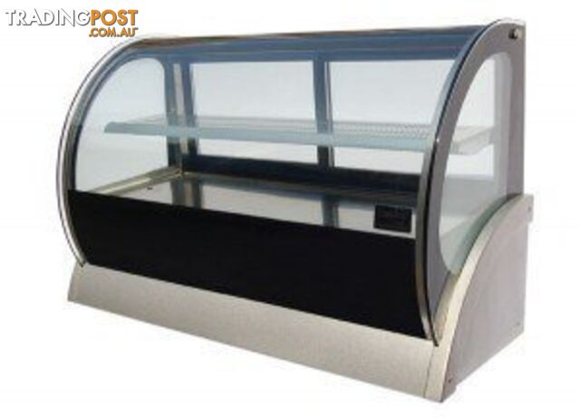 Refrigeration - Cake displays - Anvil DGC0540 - 1200mm countertop curved glass -...