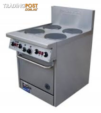 Oven ranges- Goldstein PE-4S-20 - 4 burner electric oven range - Catering...