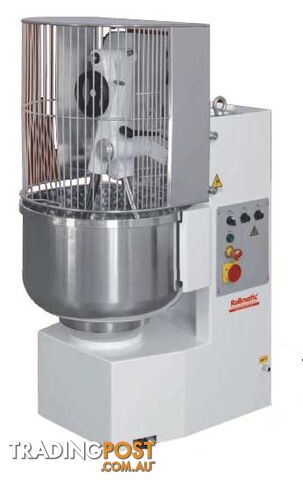 Mixers - Rollmatic Model 60 - 60kg dough double arm mixer - Catering Equipment - Restaurant