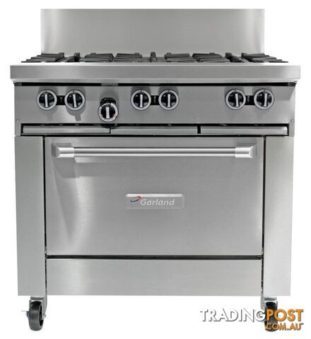 Oven ranges - Garland GFE36-6C - 6 burner gas convection oven range - Catering...