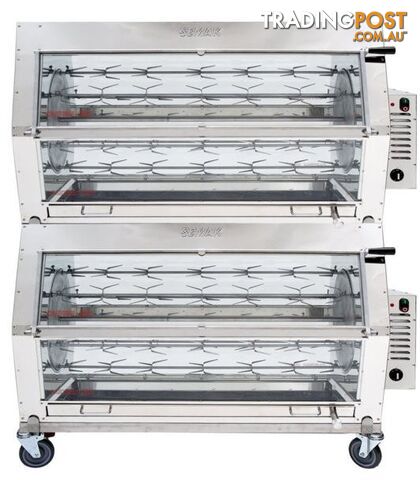 Rotisseries - Semak D60 - 60 bird digital electric rotisserie - Catering Equipment - Restaurant