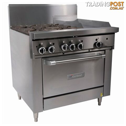 Oven ranges - Garland GFE36-G36C - 900mm griddle gas convection oven range -...