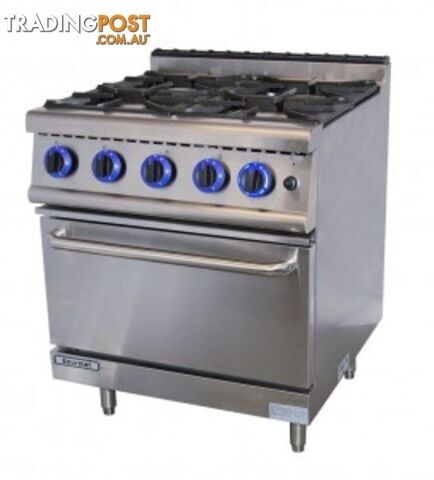 Oven ranges - Goldstein GR/G710FF - 4 burner gourmet series gas oven range -...