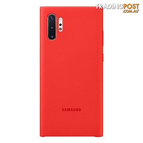 Samsung Galaxy Note 10+ Plus Silicone Cover - Red