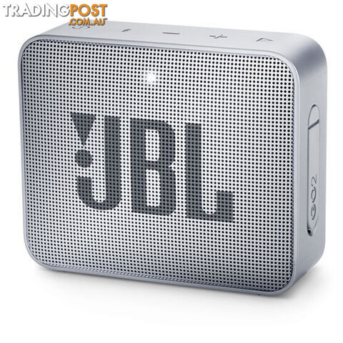 JBL GO 2 Portable Mini Bluetooth Speaker - Ash Grey - JBLGO2GRY - Grey - 6925281931864