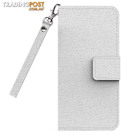 Cleanskin Flip Wallet Case with Mag-Latch for Apple iPhone 7 - White