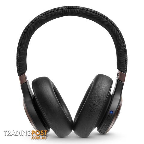 JBL Live 650BTNC Wireless Over-Ear Noise-Cancelling Headphones - Black - JBLIVE650BTNCK - Black - 6925281940804