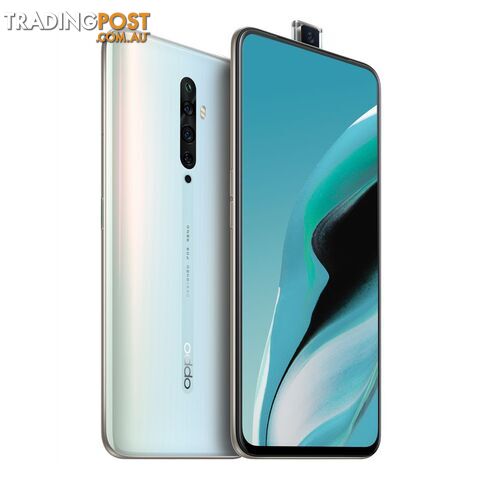 OPPO Reno 2Z (Dual Sim 4G/4G,128GB/8GB, 48MP) - Sky White - CPH1951 - White - OPPORENO2ZWHT