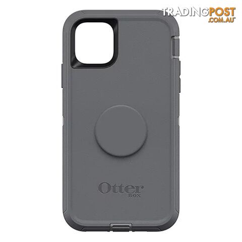 Otterbox Otter + Pop Defender Case for Apple iPhone 11 Pro Max - Howler Grey - 77-62638 - Grey - 660543513049