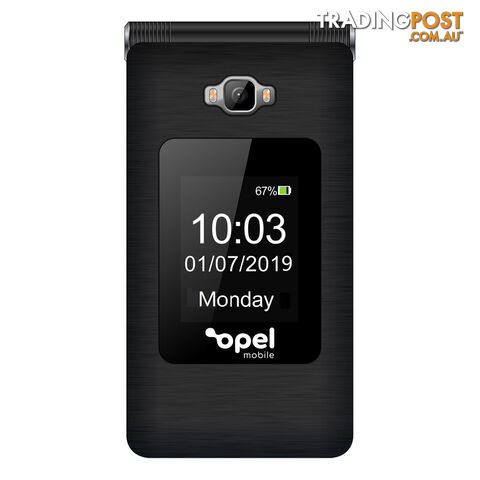 Opel Mobile SmartFlip (4G/LTE, Keypad) - Black