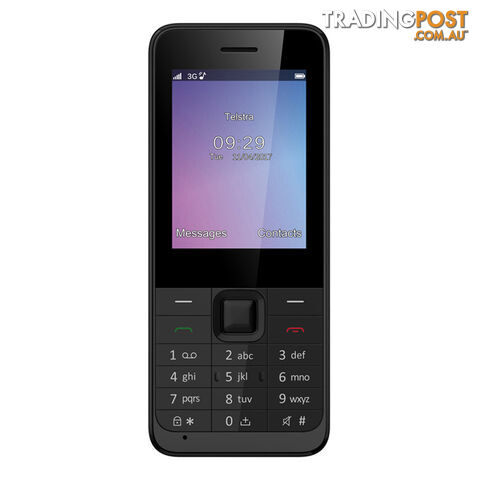 ZTE Lite F327S (3G 850, Keypad, Tel) - Black