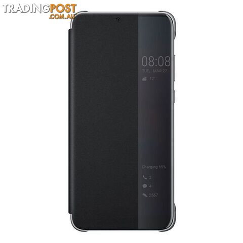 Huawei P20 Pro Smart View Flip Cover - Black - 51992407 - Black - 6901443217045