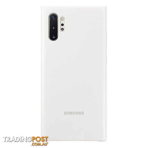 Samsung Galaxy Note 10+ Plus Silicone Cover - White