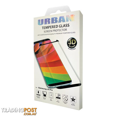 Urban Glass Screen Protector For Samsung J5 Pro - GLASSJ5P - Clear - 9017236606143