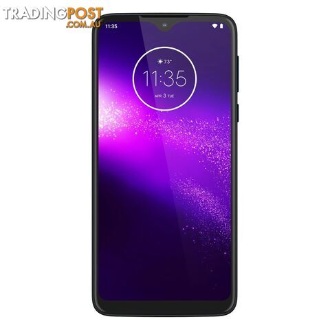 Motorola One Macro (Dual Sim 4G/4G, 64GB/4GB) - Space Blue - XT2016-2 - Blue -...