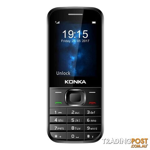 Konka KU9 (3G, keypad) - Black