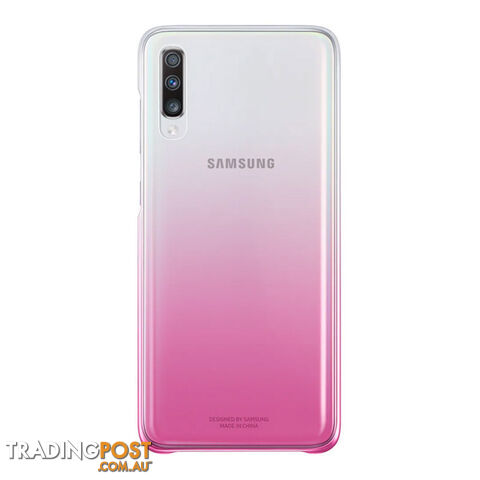 Samsung Galaxy A70 Gradation Cover - Pink