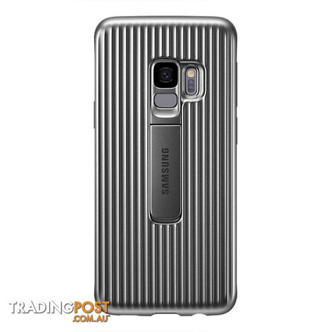 Samsung Galaxy S9 Protective Standing Cover - Grey