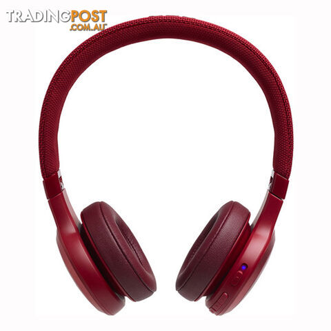 JBL Live 400BT On Ear Wireless Headphones - Red - JBLLIVE400BTRED - Red - 6925281940316