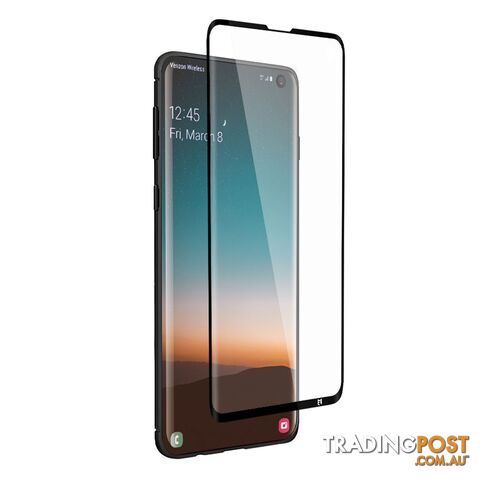 EFM Impact Flex Screen Armour For Samsung Galaxy S10+ Plus - Clear/Black Frame