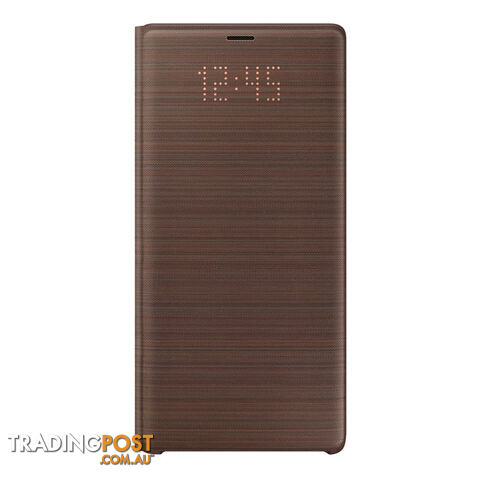 Samsung Galaxy Note 9 LED View Cover - Brown MPN: EF-NN960PAEGWW