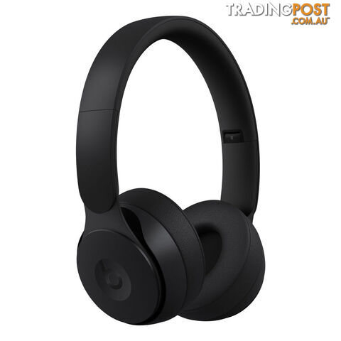 Beats Solo Pro Wireless Noise Cancelling Headphones - Black - MRJ62FE/A - Black - 190199534094